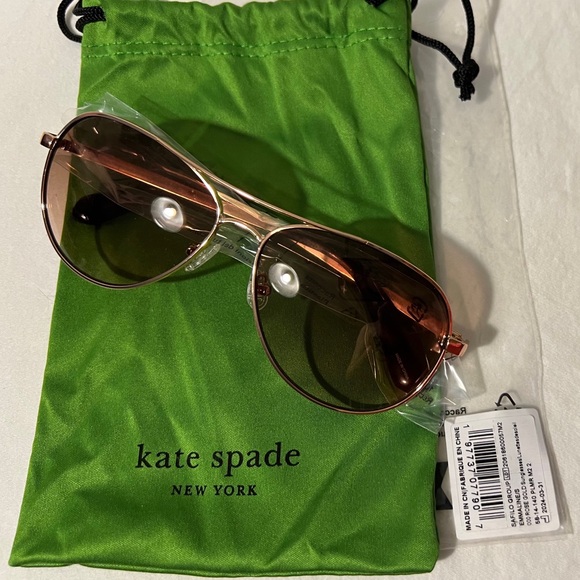 🕶️NWT🕶️ Fab Fit Fun X Kate Spade New York Emmaline Sunglasses - Picture 8 of 11